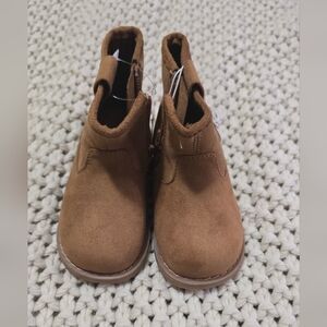 Toddler Brown Suede Shoes